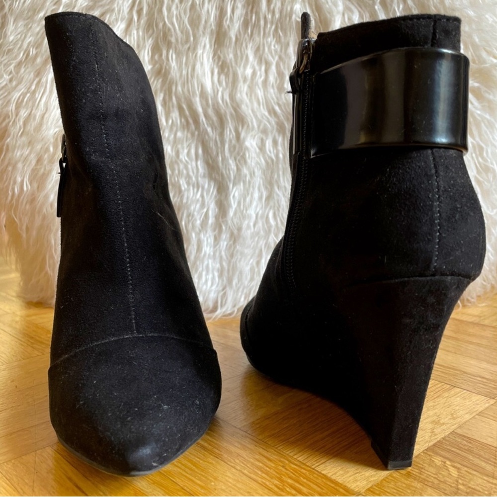 Zara wedge boots